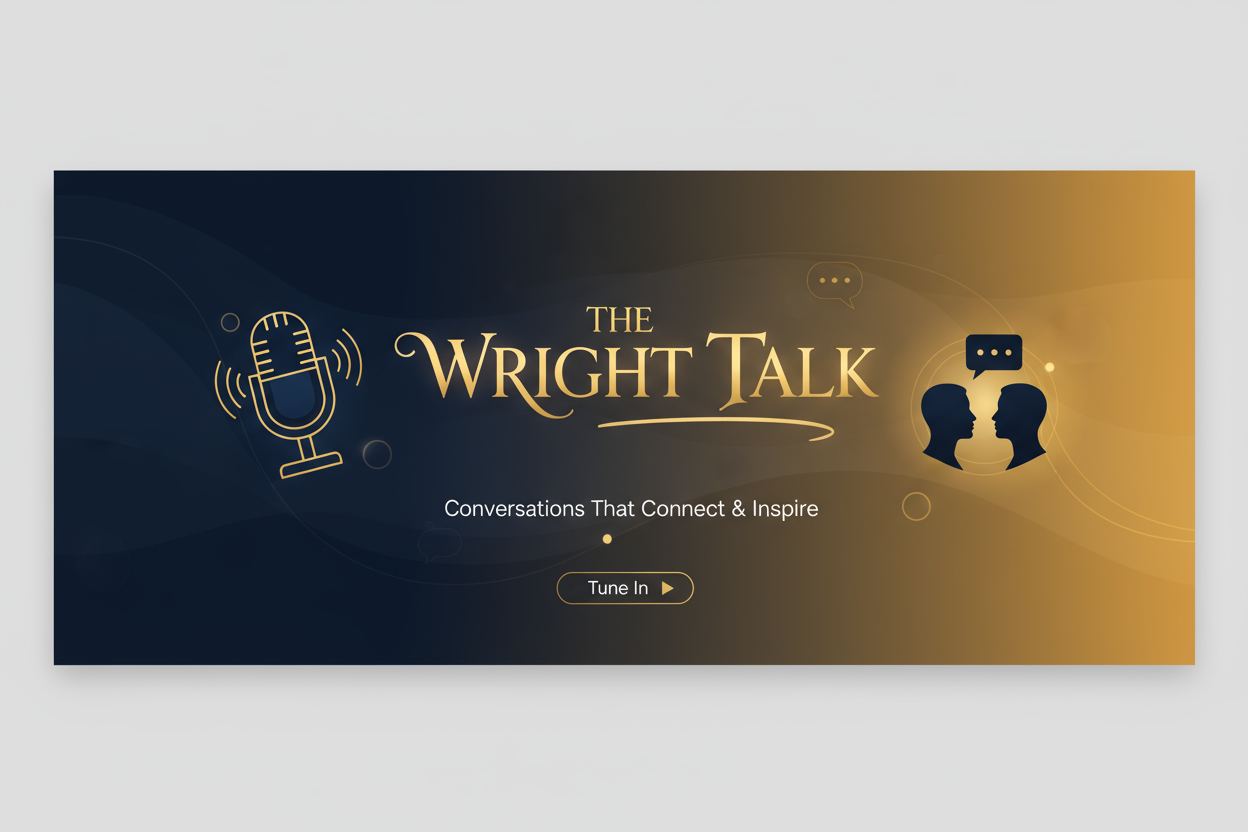 create images for my website the wright talk